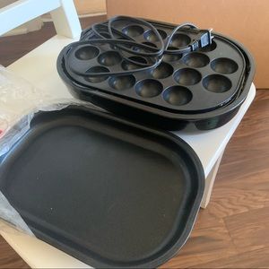 Takoyaki and BBQ Grill Pan